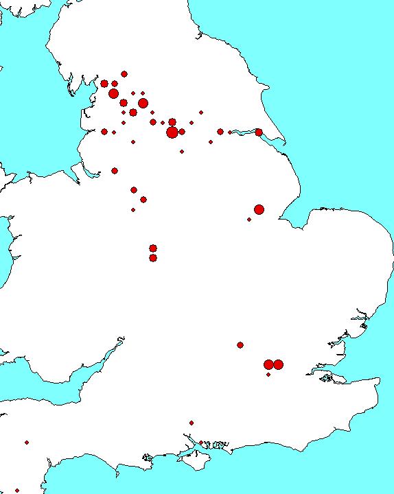 Middlebrook Distribution in 1800